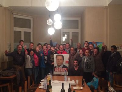 Jusos und die Ovs gemeinsam- toll!